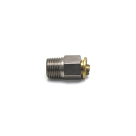 SBU | 830412038M | CONEXAO RETA ENGATE RAPIDO (ENGATE RAPIDO PARA TUBO TECALON 12X9) ROSCA MACHO 3/8 NPT