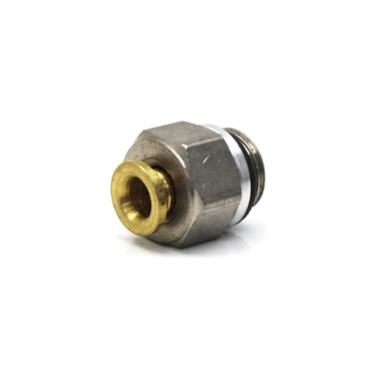 SBU | SUK158G | CONEXAO RETA MACHO 1/4 BSP (ENGATE RAPIDO 6MM 6X4)