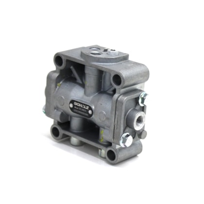 SCHULZ | 81630430 | VALVULA DIRECIONAL 5/2 VIAS DIREITA VW/MB/IVECO/VOLVO CAMBIO ZF 16S (SEM ANEL ORING)