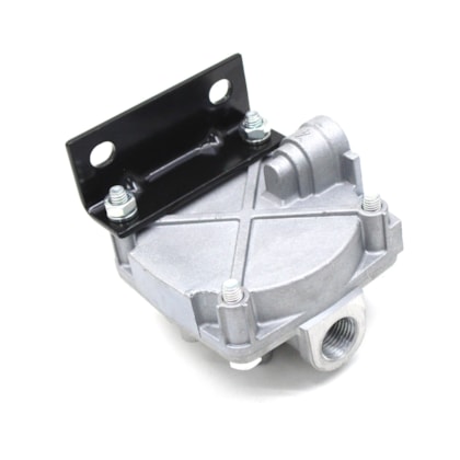 SCHULZ | 81630510 | VALVULA RELE FORD/VW (ROSCA PARA CONEXOES 3/8 NPT + 1/2 NPT + 1/4 NPT) (COM SUPORTE FURO M10)