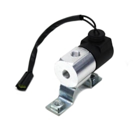 SCHULZ | 81634910 | VALVULA SOLENOIDE 24V (ROSCA 1/4 NPT) FORD CARGO 6332E (CONECTOR RETANGULAR) (2 FIOS)