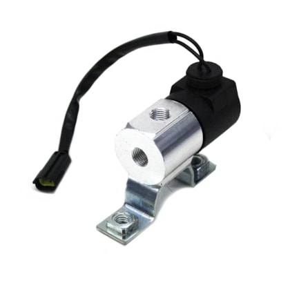 SCHULZ | 81634910 | VALVULA SOLENOIDE 24V (ROSCA 1/4 NPT) FORD CARGO 6332E (CONECTOR RETANGULAR) (2 FIOS)