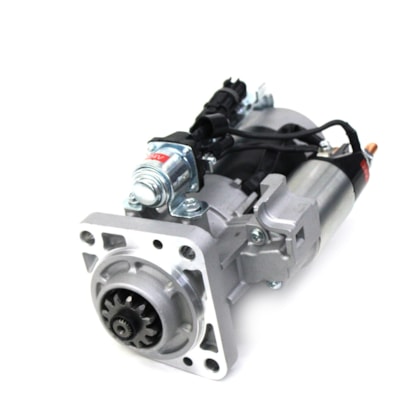 SEG/BOSCH | 07W911023 | MOTOR PARTIDA 24V 4KW VW CONSTELLATION/WORKER/ONIBUS MOTOR D08 EURO 5 (PINHAO/BENDIX 12 DENTES) (MONTADO SEM MANCAL/FOCINHO)