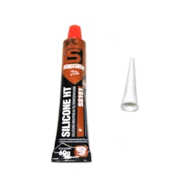 SIEGER | 048088 | COLA/SILICONE PRETO/BLACK 60GR (-60 GRAUS A 315 GRAUS) HT NEUTRO GRAY SS151