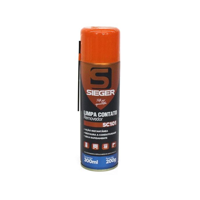 SIEGER | SC101 | SPRAY LIMPA CONTATO 300ML-5ce5cfb6-51d1-4f44-9ffe-b583f3afe9c6