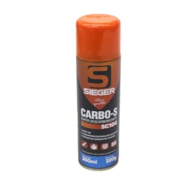 SIEGER | SC104 | SPRAY DESCARBONIZANTE SC104 PARA LIMPEZA DE PECAS ALUMINIO/METAIS - 300ML