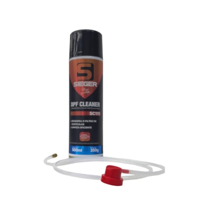 SIEGER | SC111 | SPRAY LIMPADOR DE FILTRO PARTICULAS DIESEL DPF CLEANER 500ML