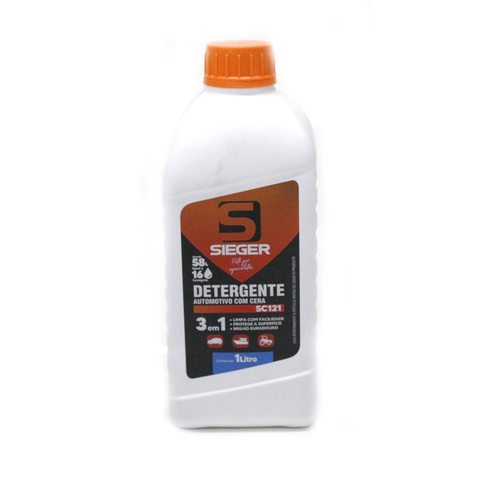 SIEGER | SC121 | DETERGENTE/SHAMPOO AUTOMOTIVO SC121 1L-0319d221-ab62-4748-ac9d-2ca077a400fc