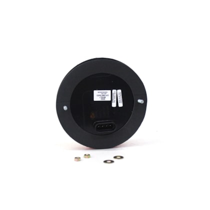 SINALSUL | 2032 | LANTERNA REDONDA LED BIVOLT FREIO/LUZ RE CARRETA/IMPLEMENTO (135MM) (COR VERMELHO/CRISTAL)