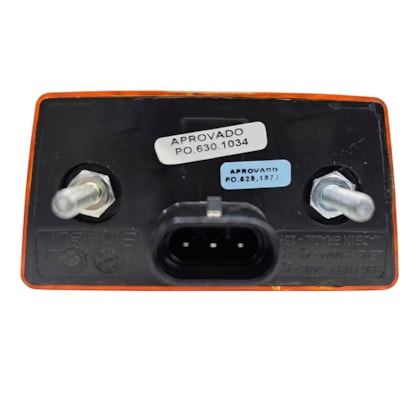 SINALSUL | 23B953037A | LANTERNA LED 12V/24V BIVOLT PISCA/SETA LATERAL PARACHOQUE LD/LE VW NOVO DELIVERY (AMBAR/AMARELA)