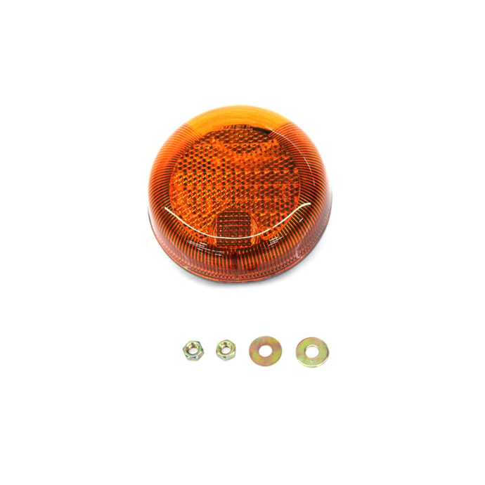 SINALSUL | 23G953037A | LANTERNA LED BIVOLT 12V/24V PISCA/SETA LATERAL ESTRIBO (REDONDA) LD/LE VW CONSTELLATION EURO 5/6 AMARELA/AMBAR (USE CHICOTE 3 VIAS PL99973797)-577314a1-cc44-4ee7-b3ea-d182e0977fd0