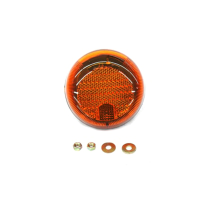 SINALSUL | 23G953037A | LANTERNA LED BIVOLT 12V/24V PISCA/SETA LATERAL ESTRIBO (REDONDA) LD/LE VW CONSTELLATION EURO 5/6 AMARELA/AMBAR (USE CHICOTE 3 VIAS PL99973797)