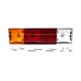SINALSUL | A0025442403 | LANTERNA TRASEIRA TRICOLOR LE | MB 709/710/912/914 | MB 1214/1418/1618/1718/2318/1935/1941/2635 (COM VIGIA/LUZ PLACA SEM CONECTOR/PLUG)