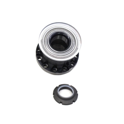 SKF | VKBA5377 | KIT ROLAMENTO COM PORCA CUBO RODA DIANTEIRA VW CONSTELLATION/METEOR EURO 5/6 | VW ONIBUS 18280OT/19320OT EURO 5/6 | MAN TGX (70X196X130MM)