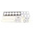 SPAAL | 60460CBRV | JG JUNTAS SUPERIOR CUMMINS SERIE B/BT 5.9 6CIL (SEM RETENTORES VOLANTE/POLIA) (VEM COM RETENTOR HASTE VALVULA)-026b0126-f098-4c20-bddf-91f7f161e6ab