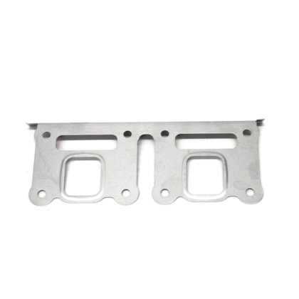 SPAAL | 72823AC | JUNTA (METALICA) COLETOR ESCAPE (QUADRADA DUPLA COM FURO EXTRA) VW MOTOR MAN D0834/D0836 4CIL/6CIL EURO 5