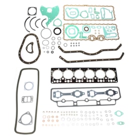 SPAAL JUNTAS | 48809ORSC | JG JUNTAS COMPLETO COM RETENTOR POLIA MB MOTOR OM352A TURBINADO COM JUNTA CABECOTE 100MM (TURBINADO) (SEM RETENTOR HASTE)