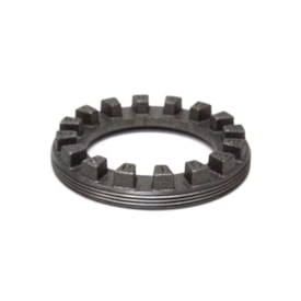 SPICER DANA | 360HR101 | PORCA CASTELO AJUSTE ROLAMENTO LATERAL COROA VW NOVO DELIVERY 11180 | FORD CARGO 1119 2014/2018 EIXO DANA S130 (77X115,50MM)