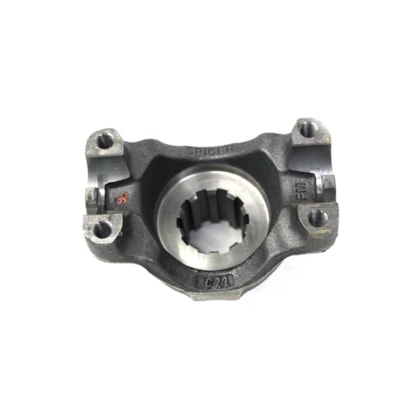 SPICER DANA | 4481211 | TERMINAL/FLANGE YOKE 10 ESTRIAS CAMBIO EATON MB MICRO ONIBUS LO914 (ROSCA M10X1,0) (ALTURA TOTAL 105,50MM) (CRUZETA 5275X/SPL701X)