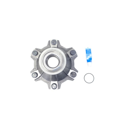 SUK PARTS | SUK701CPL | CONJUNTO CUBO 6F RODA DIANTEIRA COM ROLAMENTO/ANEL ABS/PARAFUSOS/LUVA FIXACAO VW NOVO DELIVERY 9170/11180/13180