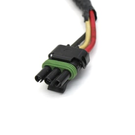 SUK PARTS | TAG971206.500 | CHICOTE 3 VIAS PARA VALVULA SOLENOIDE FORD/VW PARADA MOTOR (PLUG RETANGULAR) (REPARO RAPIDO)