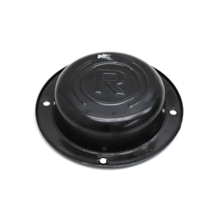 SUSPENSYS | 301010456R | TAMPA/CALOTA GRAXA 4F CUBO 8090 EIXO TANDEN E CARRETA/TRUCK (180MM - CENTRO A CENTRO DE FURO 162MM - ALTURA 48MM) (COM LOGOMARCA RANDON)