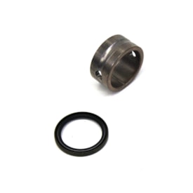 SUSPENSYS | BU202 | KIT REPARO COM BUCHA EXTERNA + RETENTOR EIXO S/Z FREIO EIXO AUTODIRECIONAL CARRETA RANDON/SUSPENSYS (BUCHA + RETENTOR)