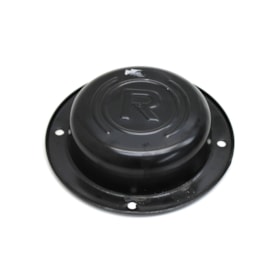 SUSPENSYS | OU010 | TAMPA/CALOTA GRAXA 4F CUBO 8090 EIXO TANDEN E CARRETA/TRUCK (180MM - CENTRO A CENTRO DE FURO 162MM - ALTURA 48MM) (COM LOGOMARCA RANDON)