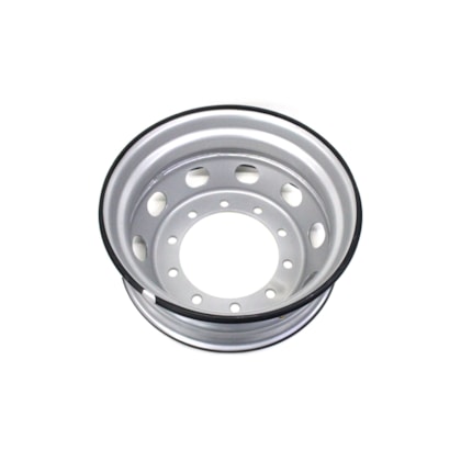 SUSPENSYS | RD003 | RODA 10F 22,50 X 7,5 PARA PNEU 275 RADIAL SEM CAMARA | CARRETA/FORD/IVECO/VW/MB/VOLVO/SCANIA (FURO RETO - PARA PORCA OSCILANTE) (SEM CAMARA - COM VALVULA/BICO)