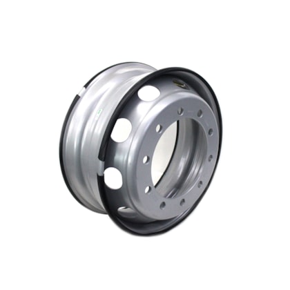 SUSPENSYS | RD003 | RODA 10F 22,50 X 7,5 PARA PNEU 275 RADIAL SEM CAMARA | CARRETA/FORD/IVECO/VW/MB/VOLVO/SCANIA (FURO RETO - PARA PORCA OSCILANTE) (SEM CAMARA - COM VALVULA/BICO)