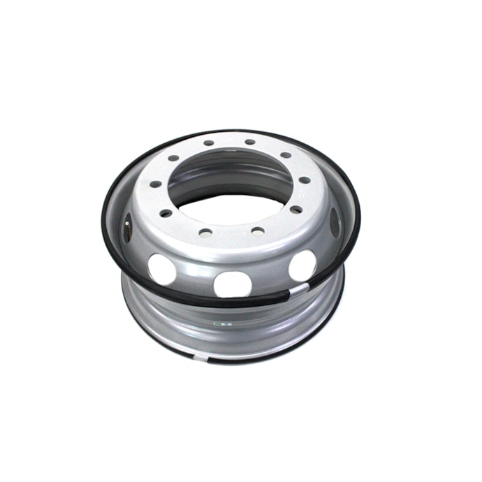 SUSPENSYS | RD003 | RODA 10F 22,50 X 7,5 PARA PNEU 275 RADIAL SEM CAMARA | CARRETA/FORD/IVECO/VW/MB/VOLVO/SCANIA (FURO RETO - PARA PORCA OSCILANTE) (SEM CAMARA - COM VALVULA/BICO)-2246e102-3e9d-4d25-9f67-f4dd3d3740f9