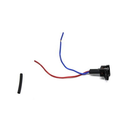 TC CHICOTES | TC1021006 | CONECTOR/PLUG COM FIO 2,5MM 2 VIAS PARA CHICOTE LANTERNA PISCA/SETA VW CONSTELLATION | MB HPN | PARA CHICOTE LIGACAO DA BOIA TANQUE VW | PARA SENSOR RESERVATORIO DAGUA MB (REPARO RAPIDO)