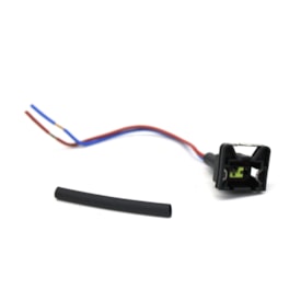 TC CHICOTES | TC1021007 | CONECTOR/PLUG COM FIO 1,5MM 2 VIAS PARA SOQUETE 1 POLO LANTERNA PY21W PISCA/SETA FORD CARGO 816/1119 | FORD CARGO TRACADO NOVO PANDA (FAROL POSICAO HORIZONTAL) (REPARO RAPIDO)