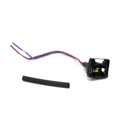 TC CHICOTES | TC1021007 | CONECTOR/PLUG COM FIO 1,5MM 2 VIAS PARA SOQUETE 1 POLO LANTERNA PY21W PISCA/SETA FORD CARGO 816/1119 | FORD CARGO TRACADO NOVO PANDA (FAROL POSICAO HORIZONTAL) (REPARO RAPIDO)