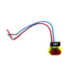 TC CHICOTES | TC1021018 | CHICOTE COM CONECTOR 2 VIAS PARA LANTERNA LATERAL VW | BOMBA COMBUSTIVEL (FIO 1,6MM) (REPARO RAPIDO)