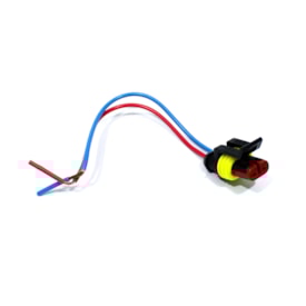 TC CHICOTES | TC1021018 | CHICOTE COM CONECTOR 2 VIAS PARA LANTERNA LATERAL VW | BOMBA COMBUSTIVEL (FIO 1,6MM) (REPARO RAPIDO)