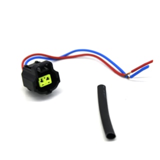 TC CHICOTES | TC1021039 | CHICOTE COM CONECTOR 2 VIAS FEMEA SENSOR TEMPERATURA DAGUA AGRALE/FORD/VW