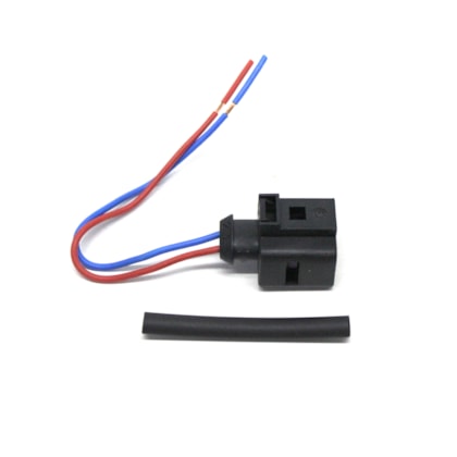 TC CHICOTES | TC1021120 | CHICOTE CONECTOR/PLUG ALTERNADOR 2 VIAS COM 2 FIOS | MOTOR MAQUINA VIDRO ELETRICA FORD/VW (SISTEMA BOSCH ORIGINAL) (REPARO RAPIDO)