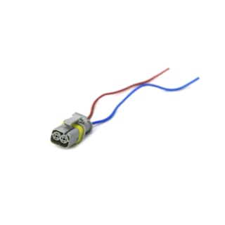 TC CHICOTES | TC1021965 | CHICOTE CONECTOR/PLUG 2 VIAS PARA SENSOR/INTERRUPTOR TEMPERATURA AR GAS ESCAPE VW MOTOR MAN EURO 5 (REPARO RAPIDO)