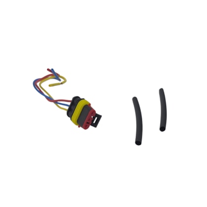 TC CHICOTES | TC1031014 | CHICOTE COM CONECTOR 3 VIAS PARA LANTERNA PISCA/SETA LATERAL E FRONTAL VW CONSTELLATION (REPARO RAPIDO)