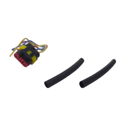 TC CHICOTES | TC1031014 | CHICOTE COM CONECTOR 3 VIAS PARA LANTERNA PISCA/SETA LATERAL E FRONTAL VW CONSTELLATION (REPARO RAPIDO)