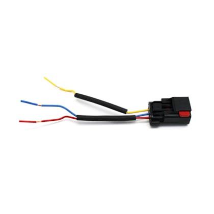 TC CHICOTES | TC1031674 | CONECTOR/PLUG COM FIO 2,8MM 3 VIAS PARA CHICOTE SENSOR ROTACAO (REPARO RAPIDO)