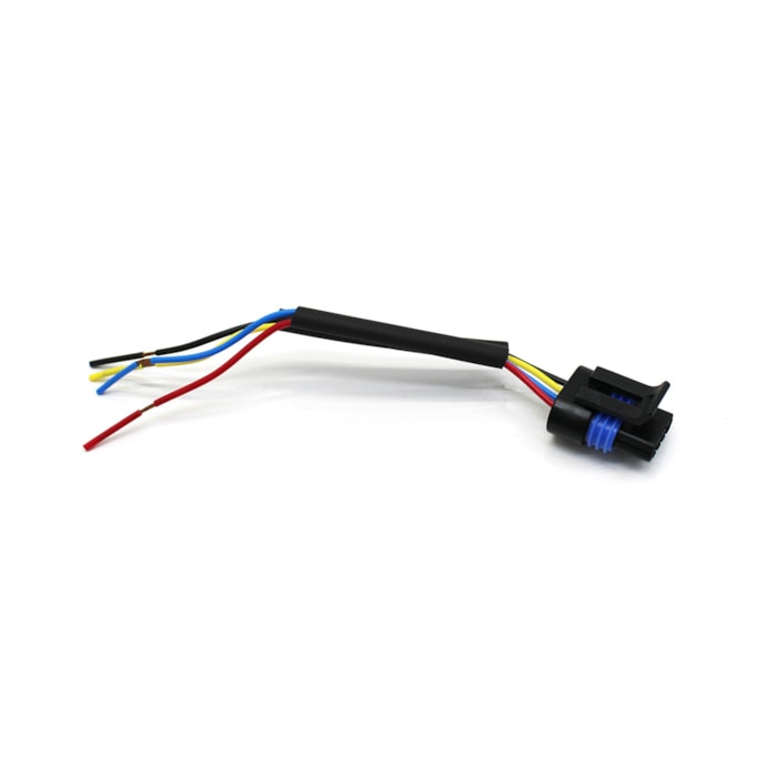 TC CHICOTES | TC1041016 | CHICOTE COM CONECTOR 4 VIAS PARA SENSOR INDUTIVO VELOCIDADE CAMBIO VW (PLUG RETANGULAR) (REPARO RAPIDO)-bcfe6eb1-93a0-4453-94e2-9c5555ed4fdf