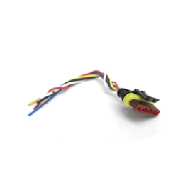 TC CHICOTES | TC1051088 | CHICOTE LANTERNA TRASEIRA LD/LE CARRETA/IMPLEMTOS RODOVIARIOS MODELO TRIPLO X (CONECTOR 5 VIAS) (REPARO RAPIDO)