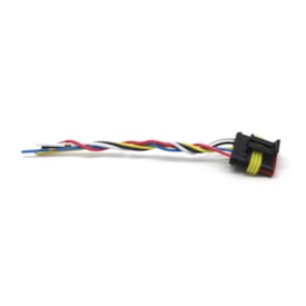 TC CHICOTES | TC1051088 | CHICOTE LANTERNA TRASEIRA LD/LE CARRETA/IMPLEMTOS RODOVIARIOS MODELO TRIPLO X (CONECTOR 5 VIAS) (REPARO RAPIDO)