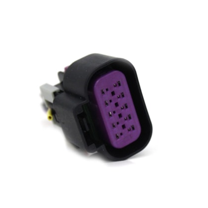 TC CHICOTES | TC1101418 | CHICOTE 10 VIAS COM CONECTOR FEMEA PARA CHICOTE PEDAL ACELERADOR ELETRONICO VW DELIVERY/ONIBUS/MICRO ONIBUS/WORKER | FORD CARGO (REPARO RAPIDO)