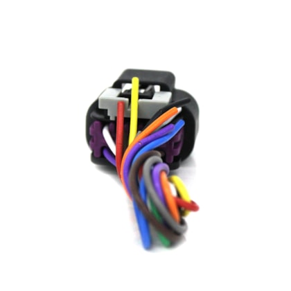 TC CHICOTES | TC1101418 | CHICOTE 10 VIAS COM CONECTOR FEMEA PARA CHICOTE PEDAL ACELERADOR ELETRONICO VW DELIVERY/ONIBUS/MICRO ONIBUS/WORKER | FORD CARGO (REPARO RAPIDO)