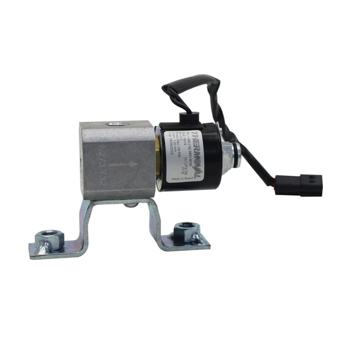 THERMOVAL | 6C459A427AA | VALVULA SOLENOIDE 24V (ROSCA 1/4 NPT) FORD CARGO 6332E (CONECTOR RETANGULAR) (2 FIOS)-2caead2b-6ea1-4aee-b16f-87d1165390a3