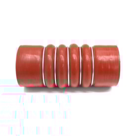 VALMAN | VMM70074 | MANGUEIRA INTERCOOLER 70X70X170MM LADO QUENTE MB 712E/914/LO814 SILICONE VERMELHO 5 ANEIS