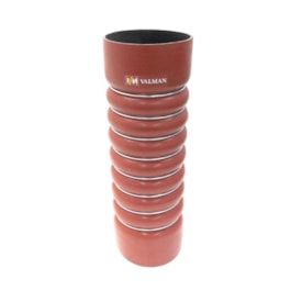 VALMAN | VMM70083 | MANGUEIRA INTERCOOLER 110X110X340MM LADO QUENTE MB 1630 SILICONE VERMELHO 8 ANEIS